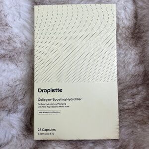 DROPLETTE Collagen Boosting Hydrofiller Deep Skincare 28 Capsules New Advanced